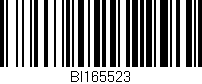 Código de barras (EAN, GTIN, SKU, ISBN): 'BI165523'