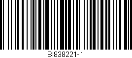 Código de barras (EAN, GTIN, SKU, ISBN): 'BI838221-1'