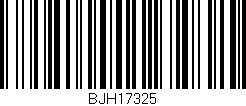 Código de barras (EAN, GTIN, SKU, ISBN): 'BJH17325'