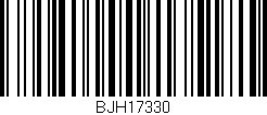 Código de barras (EAN, GTIN, SKU, ISBN): 'BJH17330'