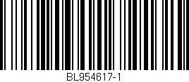 Código de barras (EAN, GTIN, SKU, ISBN): 'BL954617-1'