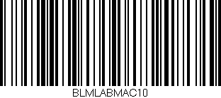 Código de barras (EAN, GTIN, SKU, ISBN): 'BLMLABMAC10'