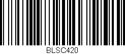 Código de barras (EAN, GTIN, SKU, ISBN): 'BLSC420'
