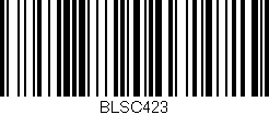 Código de barras (EAN, GTIN, SKU, ISBN): 'BLSC423'