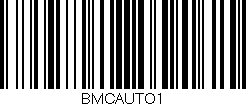 Código de barras (EAN, GTIN, SKU, ISBN): 'BMCAUTO1'