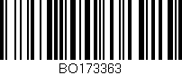 Código de barras (EAN, GTIN, SKU, ISBN): 'BO173363'