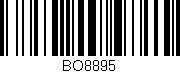 Código de barras (EAN, GTIN, SKU, ISBN): 'BO8895'
