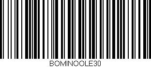 Código de barras (EAN, GTIN, SKU, ISBN): 'BOMINOOLE30'