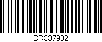Código de barras (EAN, GTIN, SKU, ISBN): 'BR337902'