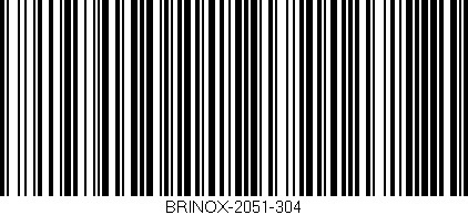 Código de barras (EAN, GTIN, SKU, ISBN): 'BRINOX-2051-304'