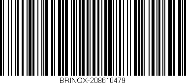 Código de barras (EAN, GTIN, SKU, ISBN): 'BRINOX-208610479'