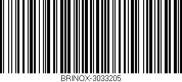 Código de barras (EAN, GTIN, SKU, ISBN): 'BRINOX-3033205'