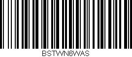 Código de barras (EAN, GTIN, SKU, ISBN): 'BSTWN6WAS'