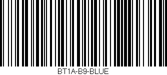 Código de barras (EAN, GTIN, SKU, ISBN): 'BT1A-B9-BLUE'