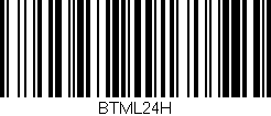 Código de barras (EAN, GTIN, SKU, ISBN): 'BTML24H'