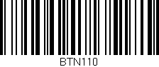 Código de barras (EAN, GTIN, SKU, ISBN): 'BTN110'