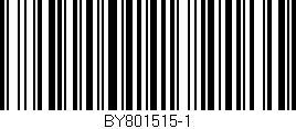 Código de barras (EAN, GTIN, SKU, ISBN): 'BY801515-1'
