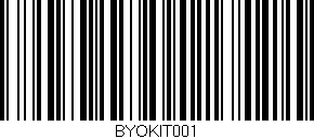 Código de barras (EAN, GTIN, SKU, ISBN): 'BYOKIT001'