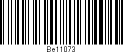 Código de barras (EAN, GTIN, SKU, ISBN): 'Be11073'