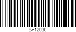 Código de barras (EAN, GTIN, SKU, ISBN): 'Be12090'