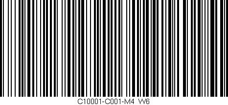 Código de barras (EAN, GTIN, SKU, ISBN): 'C10001-C001-M4/W6'