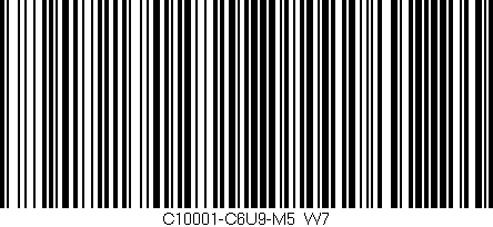 Código de barras (EAN, GTIN, SKU, ISBN): 'C10001-C6U9-M5/W7'