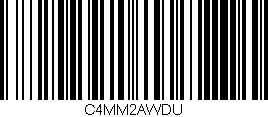 Código de barras (EAN, GTIN, SKU, ISBN): 'C4MM2AWDU'