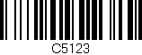 Código de barras (EAN, GTIN, SKU, ISBN): 'C5123'