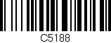 Código de barras (EAN, GTIN, SKU, ISBN): 'C5188'