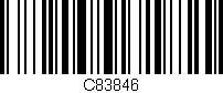 Código de barras (EAN, GTIN, SKU, ISBN): 'C83846'