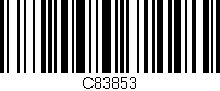 Código de barras (EAN, GTIN, SKU, ISBN): 'C83853'