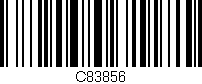 Código de barras (EAN, GTIN, SKU, ISBN): 'C83856'