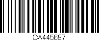 Código de barras (EAN, GTIN, SKU, ISBN): 'CA445697'