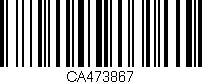 Código de barras (EAN, GTIN, SKU, ISBN): 'CA473867'