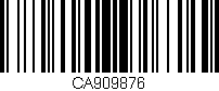 Código de barras (EAN, GTIN, SKU, ISBN): 'CA909876'