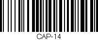 Código de barras (EAN, GTIN, SKU, ISBN): 'CAP-14'