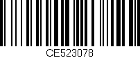Código de barras (EAN, GTIN, SKU, ISBN): 'CE523078'