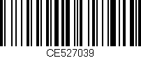 Código de barras (EAN, GTIN, SKU, ISBN): 'CE527039'