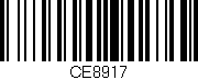 Código de barras (EAN, GTIN, SKU, ISBN): 'CE8917'