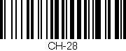 Código de barras (EAN, GTIN, SKU, ISBN): 'CH-28'