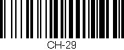 Código de barras (EAN, GTIN, SKU, ISBN): 'CH-29'