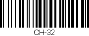 Código de barras (EAN, GTIN, SKU, ISBN): 'CH-32'