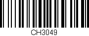 Código de barras (EAN, GTIN, SKU, ISBN): 'CH3049'