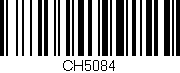 Código de barras (EAN, GTIN, SKU, ISBN): 'CH5084'
