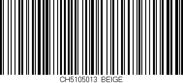 Código de barras (EAN, GTIN, SKU, ISBN): 'CH5105013_BEIGE'