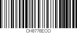Código de barras (EAN, GTIN, SKU, ISBN): 'CH8776ECO'