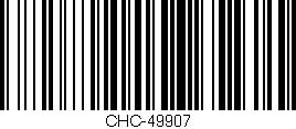 Código de barras (EAN, GTIN, SKU, ISBN): 'CHC-49907'