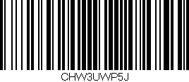 Código de barras (EAN, GTIN, SKU, ISBN): 'CHW3UWP5J'