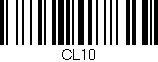 Código de barras (EAN, GTIN, SKU, ISBN): 'CL10'