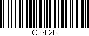 Código de barras (EAN, GTIN, SKU, ISBN): 'CL3020'